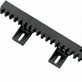 Crémaillère 6 attaches basse blanche (commande par 50m minimum) NICE FR-SIR6WD